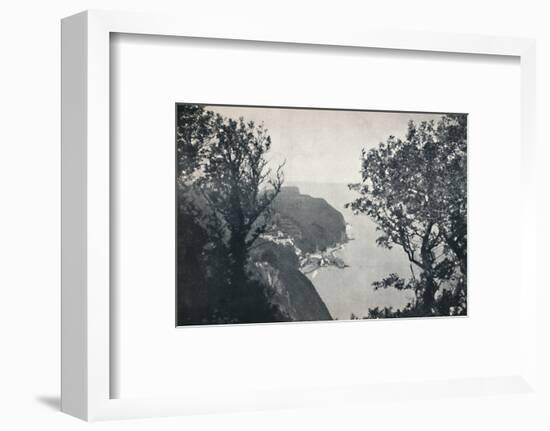 'Clovelly - View from Hobby Drive', 1895-Unknown-Framed Photographic Print