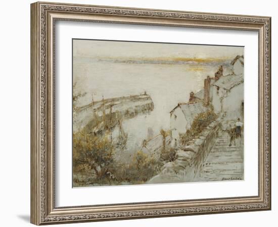 Clovelly-Albert Goodwin-Framed Giclee Print