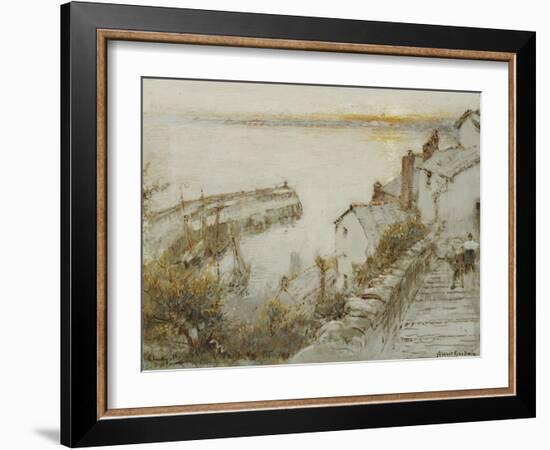 Clovelly-Albert Goodwin-Framed Giclee Print