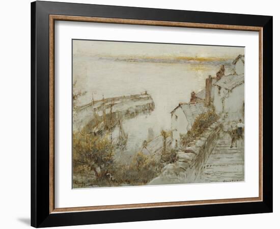 Clovelly-Albert Goodwin-Framed Giclee Print