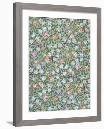 Clover Wallpaper, Paper, England, Late 19th Century-William Morris-Framed Giclee Print