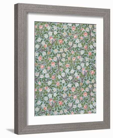 Clover Wallpaper, Paper, England, Late 19th Century-William Morris-Framed Giclee Print