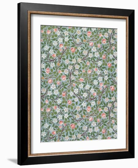 Clover Wallpaper, Paper, England, Late 19th Century-William Morris-Framed Giclee Print