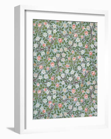 Clover Wallpaper, Paper, England, Late 19th Century-William Morris-Framed Giclee Print