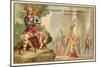 Clovis I, King of the Franks, and His Baptism, 496-null-Mounted Giclee Print