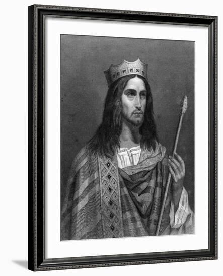 Clovis Ii, King of Neustria and Burgundy-G Levy-Framed Giclee Print