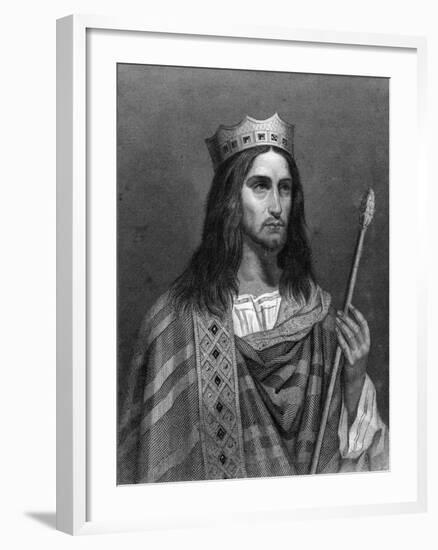 Clovis Ii, King of Neustria and Burgundy-G Levy-Framed Giclee Print