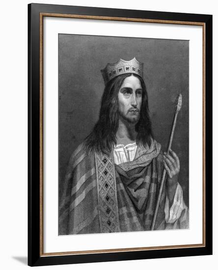 Clovis Ii, King of Neustria and Burgundy-G Levy-Framed Giclee Print