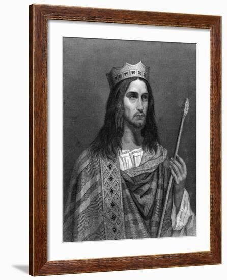 Clovis Ii, King of Neustria and Burgundy-G Levy-Framed Giclee Print