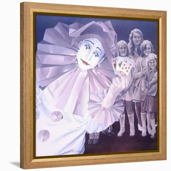 Clown, 1975-Sandra Lawrence-Framed Premier Image Canvas