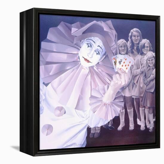 Clown, 1975-Sandra Lawrence-Framed Premier Image Canvas