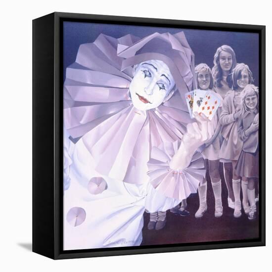 Clown, 1975-Sandra Lawrence-Framed Premier Image Canvas