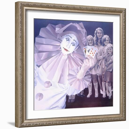 Clown, 1975-Sandra Lawrence-Framed Giclee Print