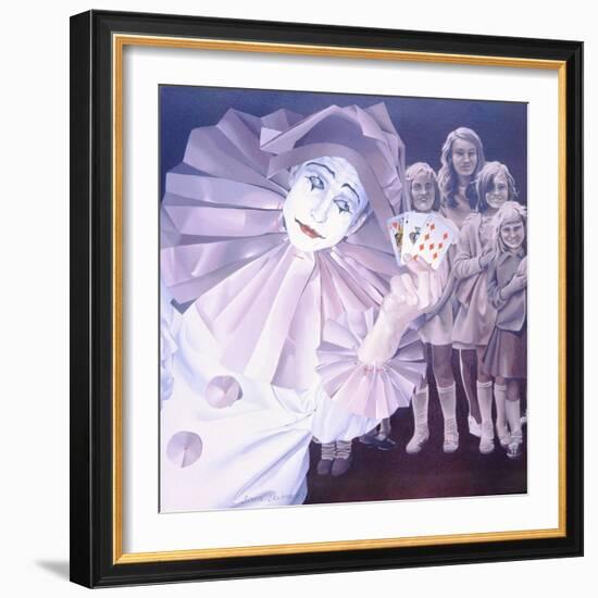 Clown, 1975-Sandra Lawrence-Framed Giclee Print