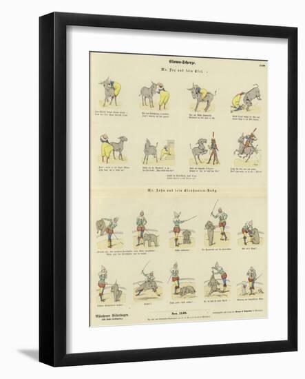 Clown Jokes-null-Framed Giclee Print