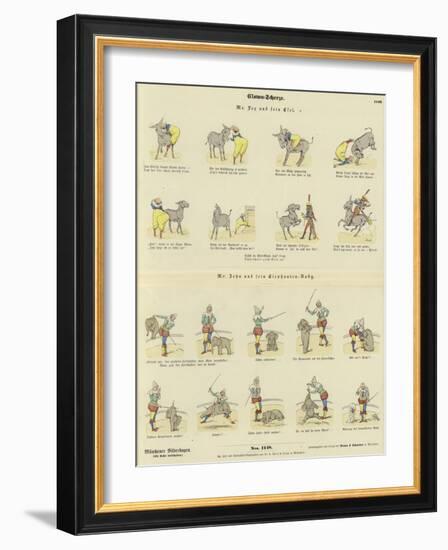 Clown Jokes-null-Framed Giclee Print