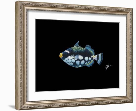 Clown Trigger-Durwood Coffey-Framed Giclee Print