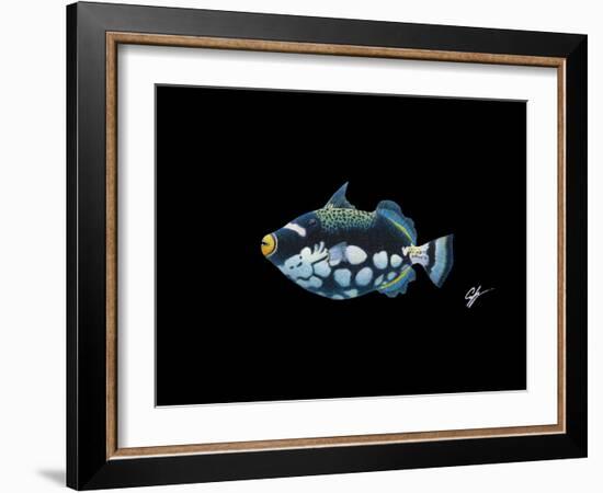 Clown Trigger-Durwood Coffey-Framed Giclee Print