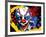 Clown-Ray Lengelé-Framed Art Print