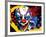 Clown-Ray Lengelé-Framed Art Print