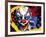 Clown-Ray Lengelé-Framed Art Print