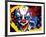 Clown-Ray Lengelé-Framed Art Print