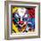 Clown-Ray Lengelé-Framed Art Print