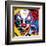 Clown-Ray Lengelé-Framed Art Print