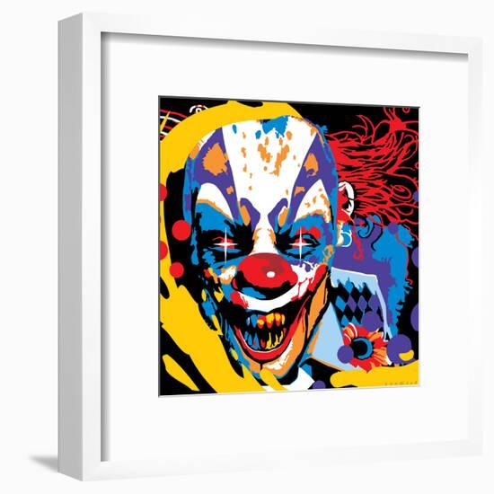 Clown-Ray Lengelé-Framed Art Print