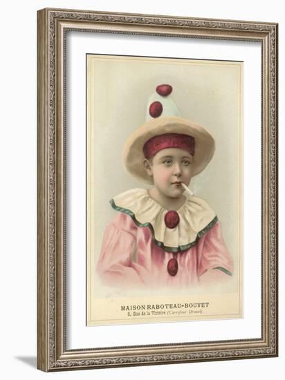 Clown-null-Framed Giclee Print