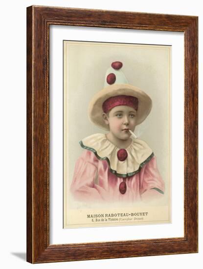 Clown-null-Framed Giclee Print