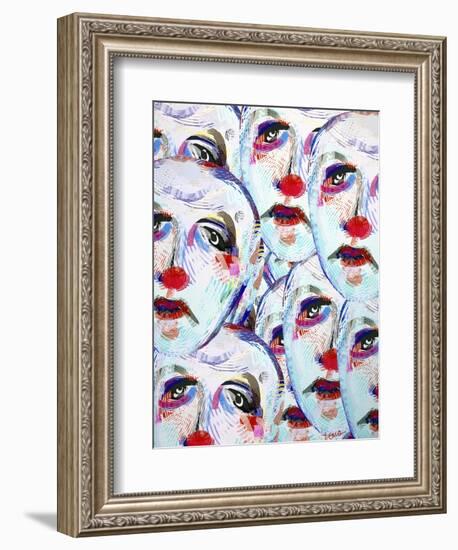 Clowns-Diana Ong-Framed Giclee Print