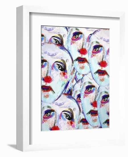 Clowns-Diana Ong-Framed Giclee Print