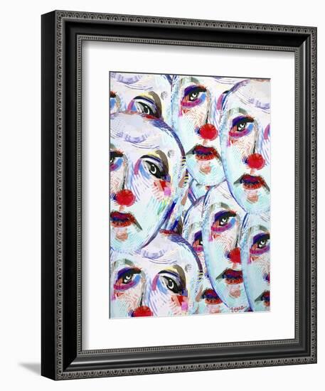 Clowns-Diana Ong-Framed Giclee Print