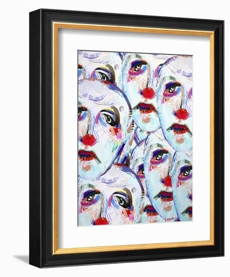 Clowns-Diana Ong-Framed Giclee Print