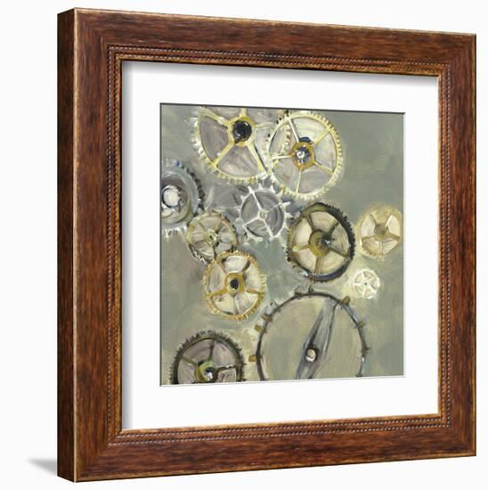 Clox-Stacey Wolf-Framed Art Print