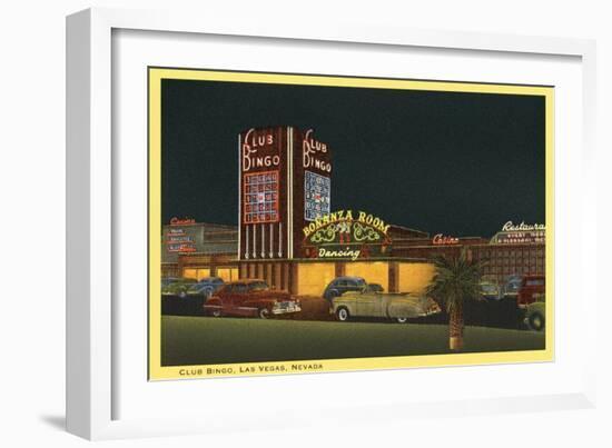 Club Bingo, Las Vegas, Nevada--Framed Art Print