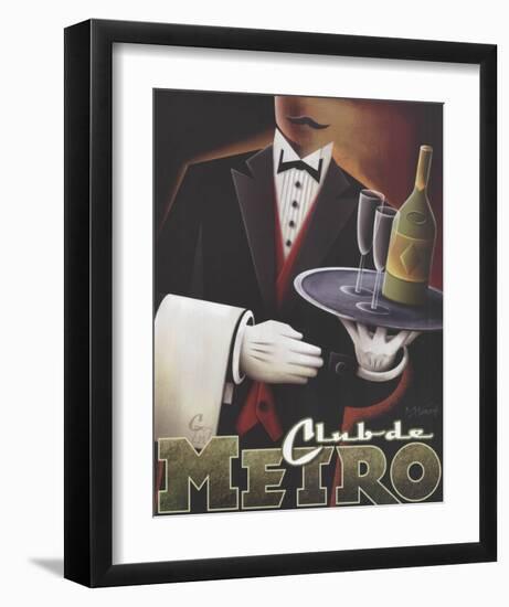 Club de Metro-Michael L^ Kungl-Framed Art Print