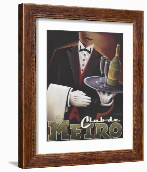 Club de Metro-Michael L^ Kungl-Framed Art Print