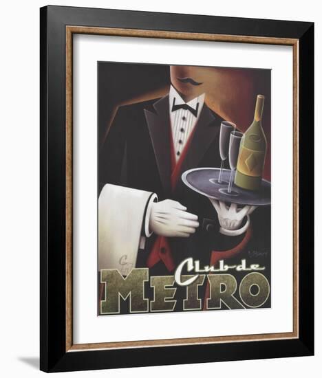 Club de Metro-Michael L^ Kungl-Framed Art Print