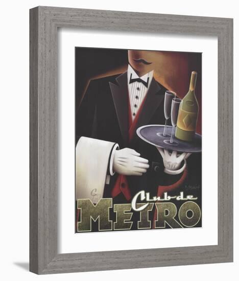 Club de Metro-Michael L^ Kungl-Framed Art Print