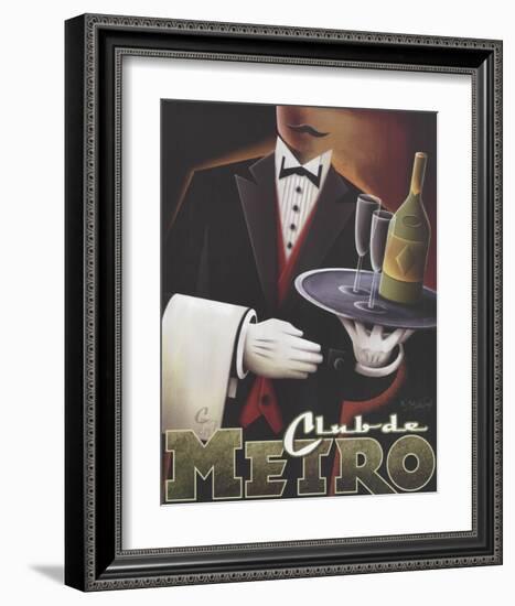 Club de Metro-Michael L^ Kungl-Framed Art Print