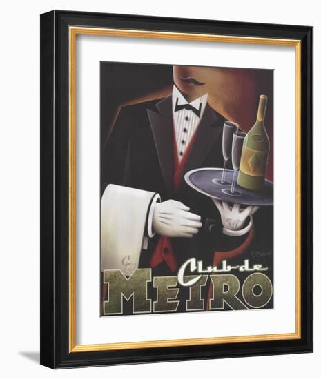 Club de Metro-Michael L^ Kungl-Framed Art Print