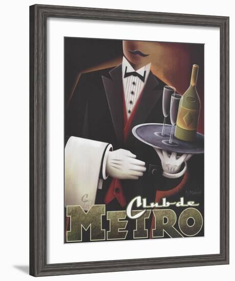 Club de Metro-Michael L^ Kungl-Framed Art Print