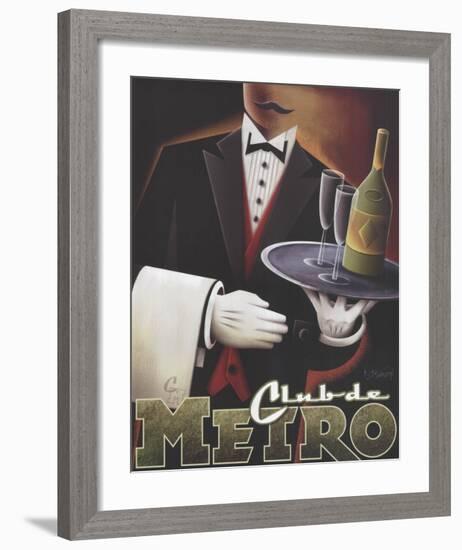 Club de Metro-Michael L^ Kungl-Framed Art Print