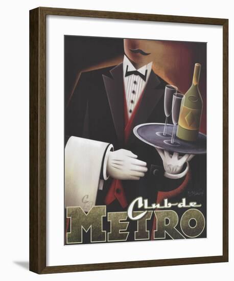 Club de Metro-Michael L^ Kungl-Framed Art Print