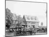 Club House at the Race Track, Saratoga Springs, N.Y.-null-Mounted Photo