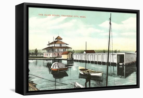 Club House, Traverse City, Michigan-null-Framed Stretched Canvas