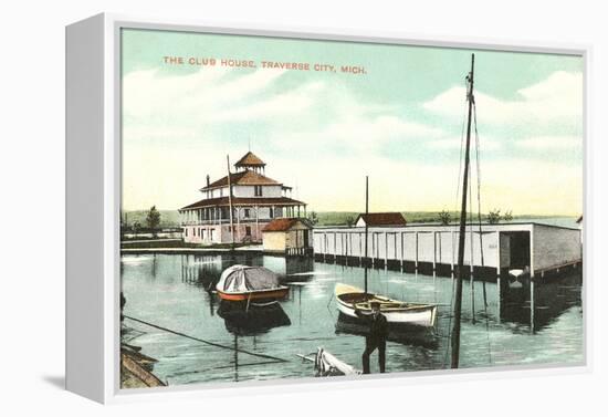 Club House, Traverse City, Michigan-null-Framed Stretched Canvas