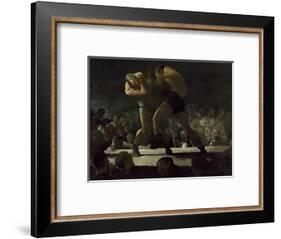 Club Night, 1907-George Bellows-Framed Art Print
